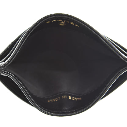 Chanel Caviar Quilted Boy Card Holder Black 5 of 9