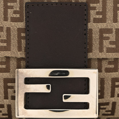 Fendi Zucchino Baguette Toro Mogano Panna 11 of 13
