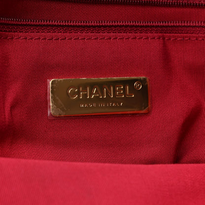 Chanel Lambskin Quilted Maxi Chanel 19 Flap Black 6 of 10