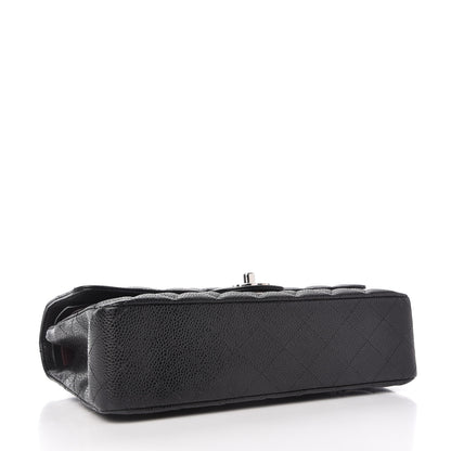 Chanel Caviar Quilted Medium Double Flap Black 4 of 11