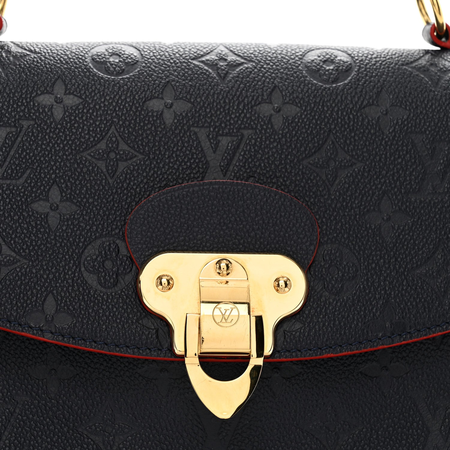 Louis Vuitton Empreinte Georges MM Marine Rouge 7 of 10