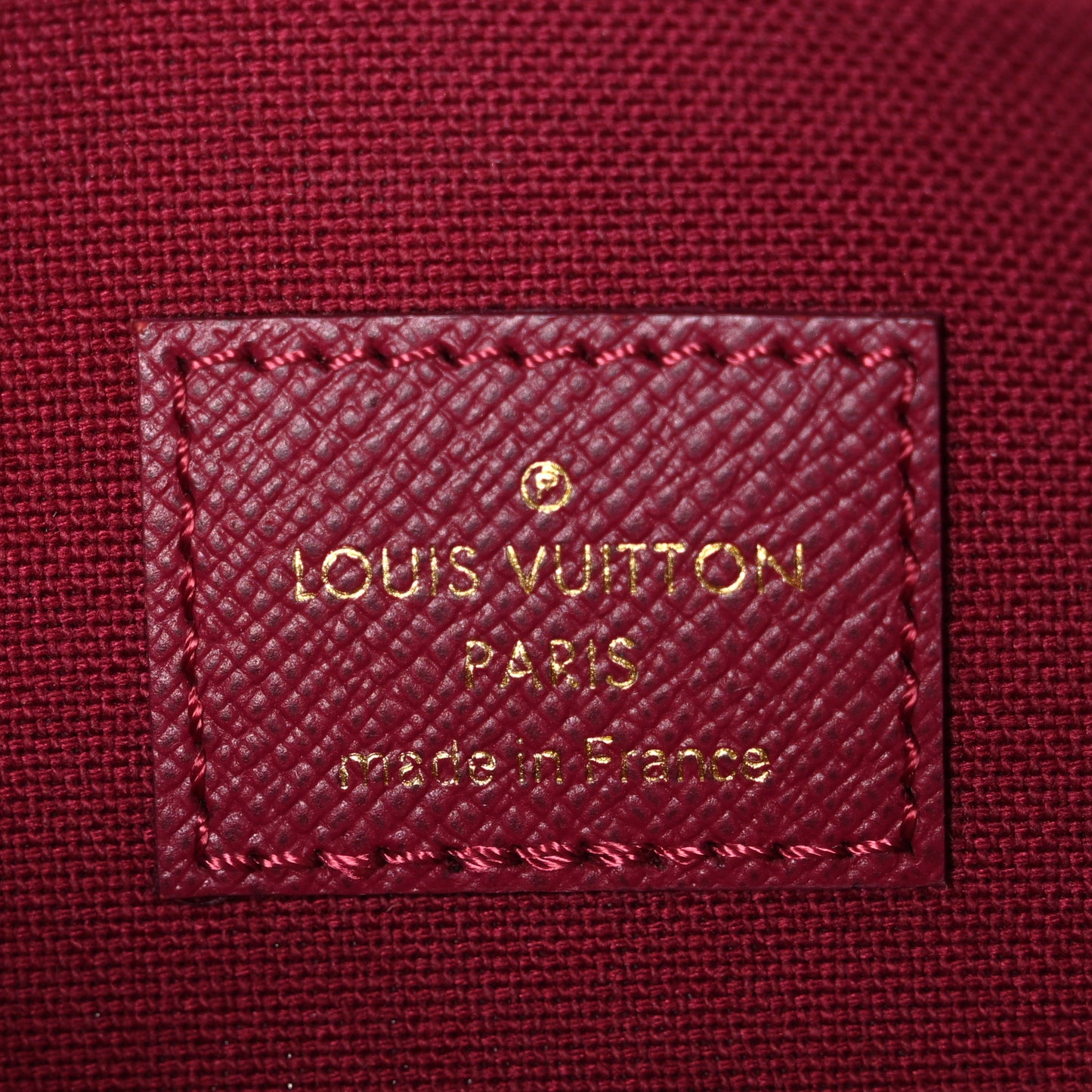 Monogram Pochette Felicie Chain Wallet Fuchsia