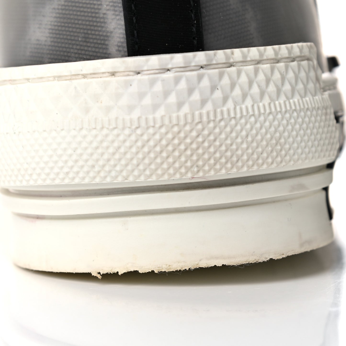 Canvas Leopard Print Womens B23 High Top Sneakers 39 White