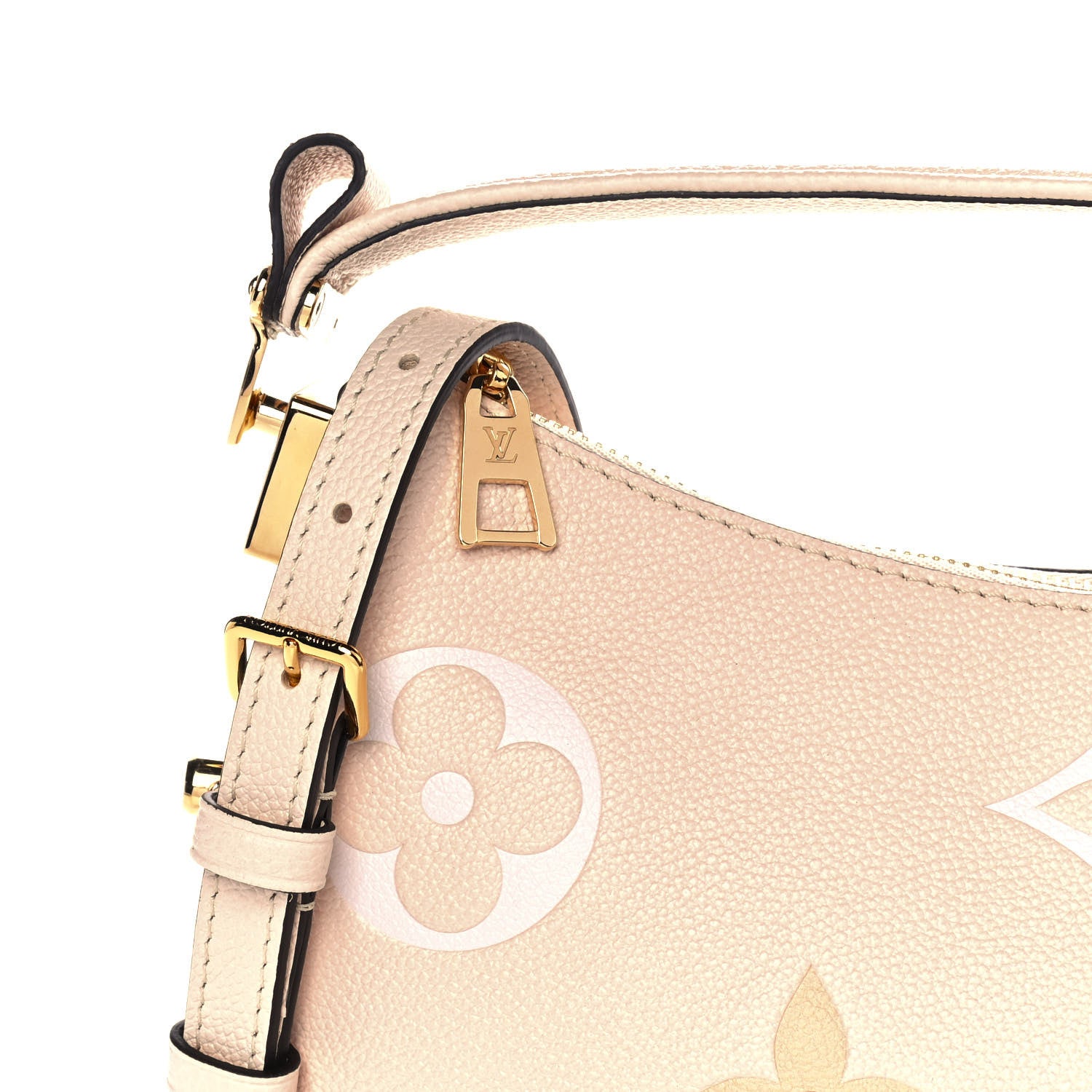 Louis Vuitton Empreinte Monogram Giant By The Pool Marshmallow Hobo Cream Saffron 6 of 10