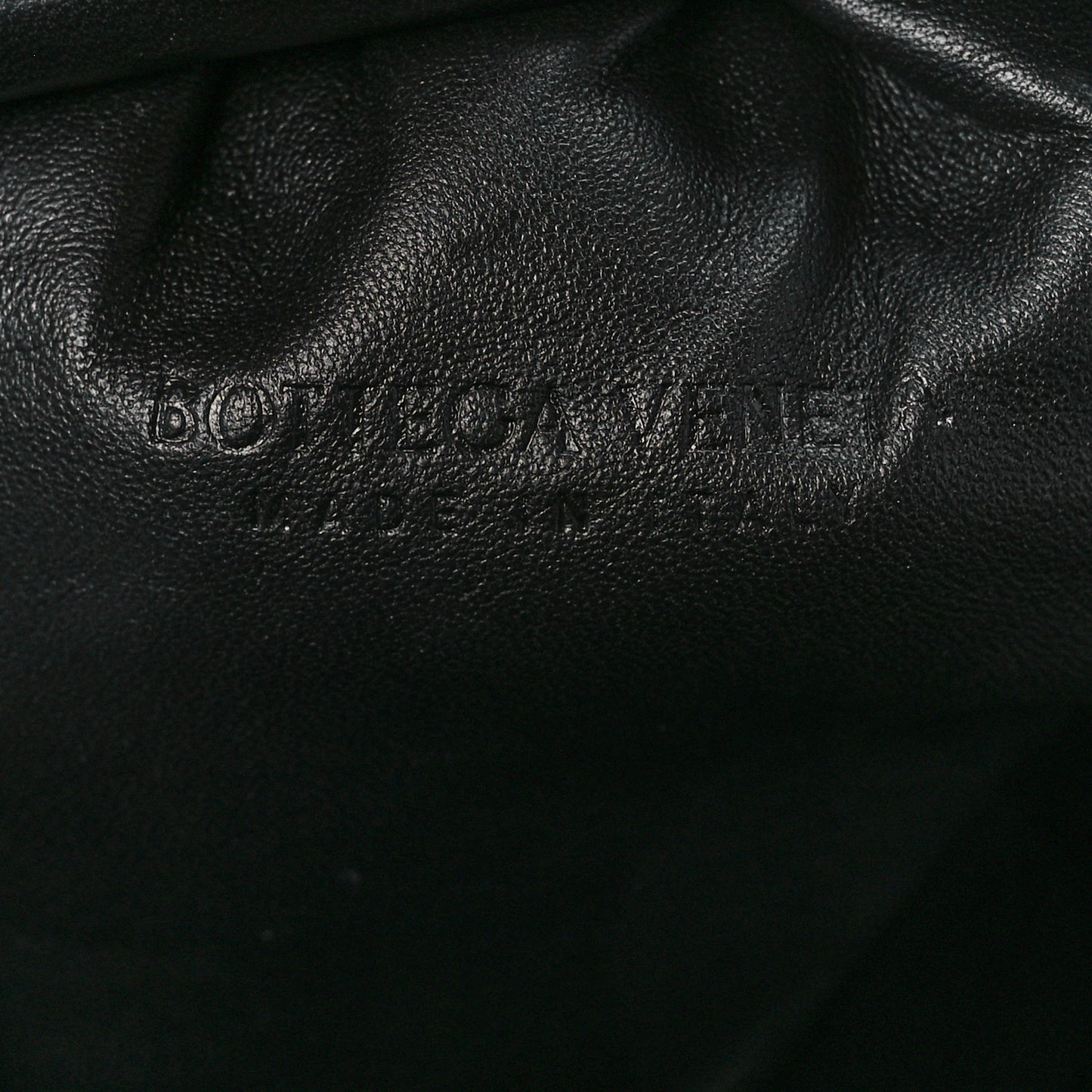 Nappa Intrecciato Teen Pouch Black