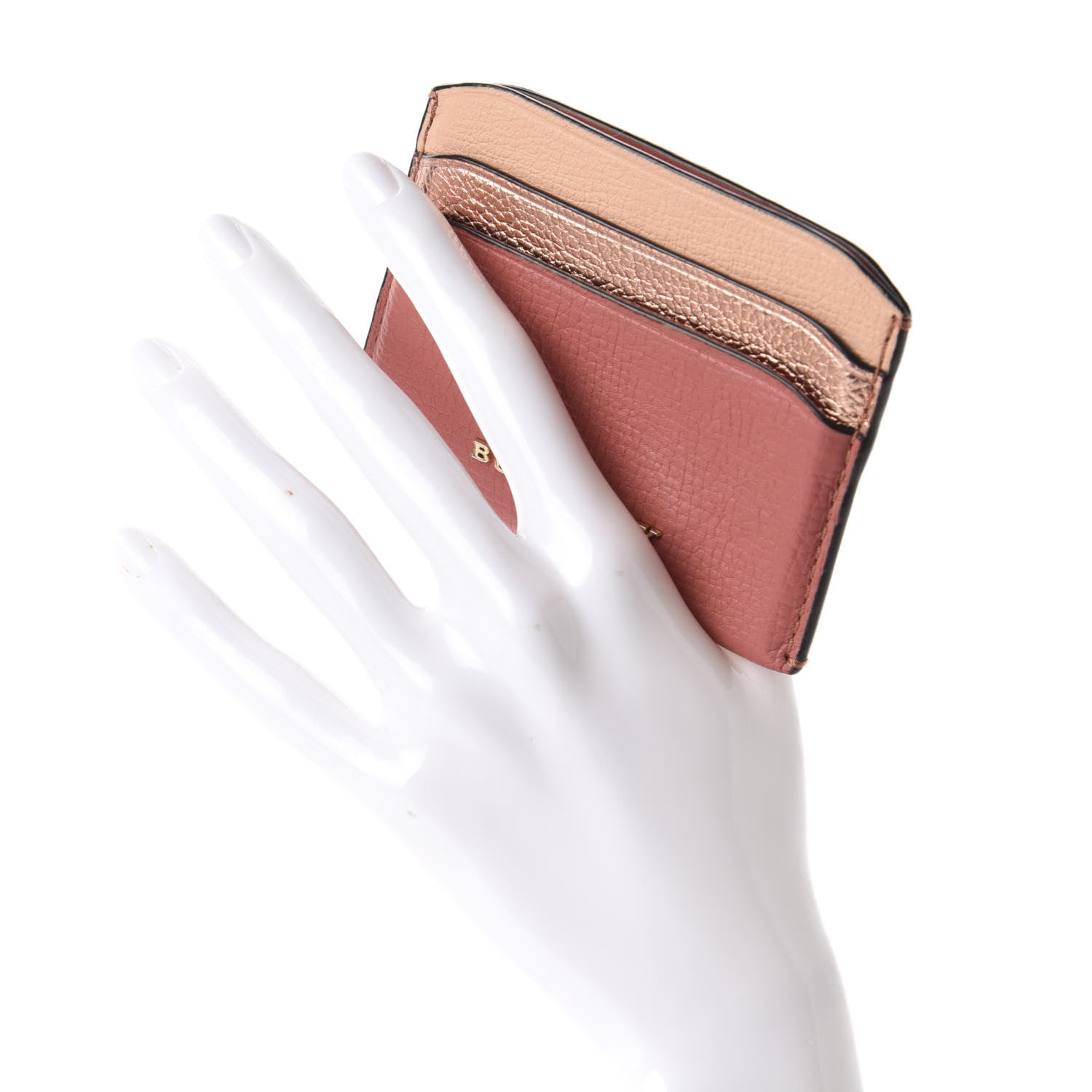 Burberry Derby Izzy Card Case Copper Pink 2 of 8