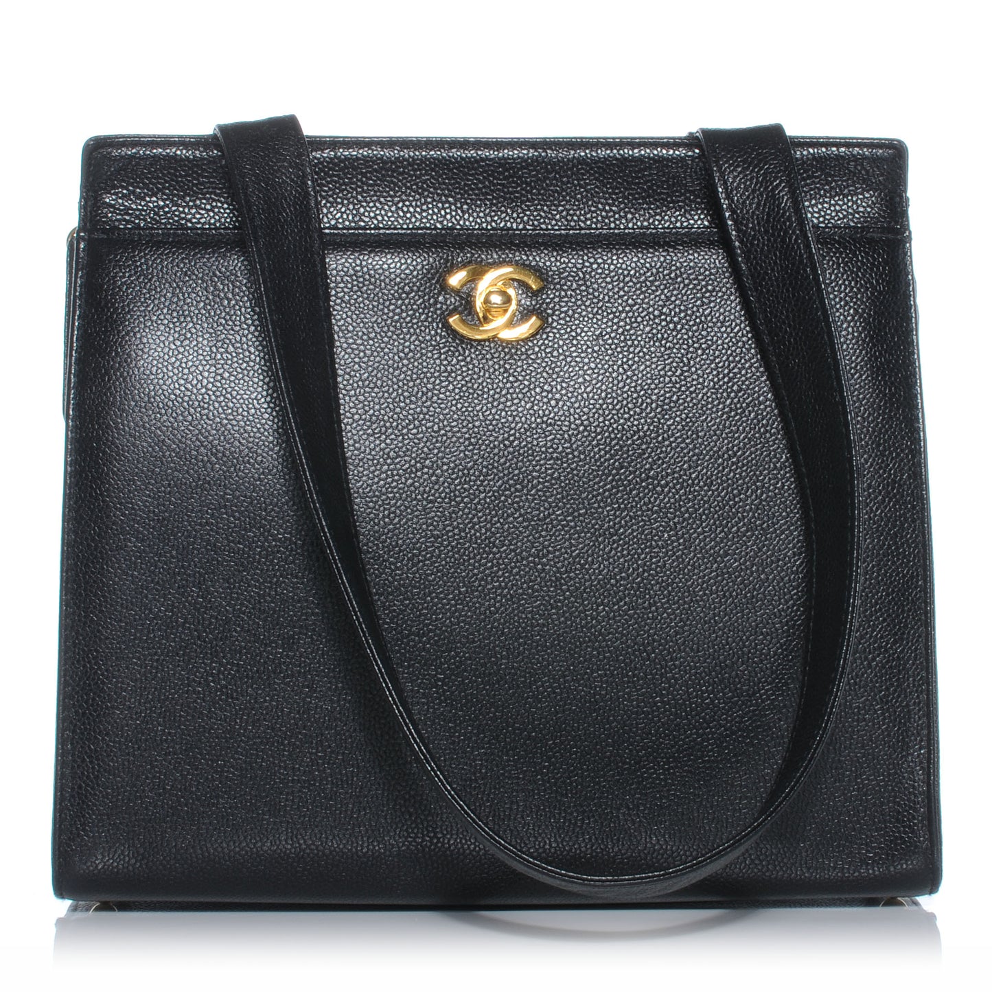 Caviar Shoulder Bag Black