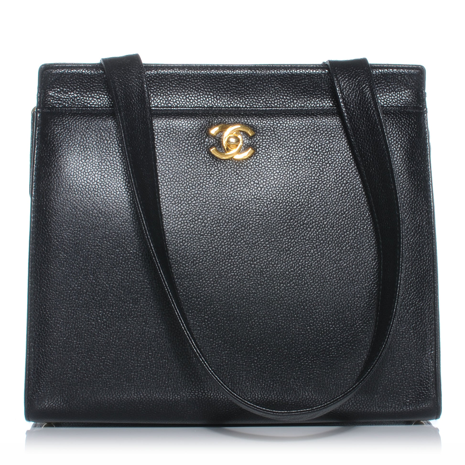 Chanel Caviar Shoulder Bag Black 1 of 8