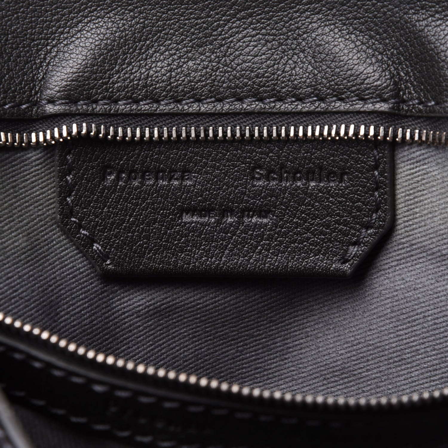 Proenza Schouler Lambskin Medium PS1 Satchel Black 5 of 10