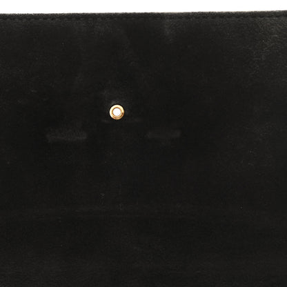 Louis Vuitton Calfskin Chain Louise MM Black 10 of 13