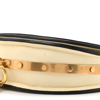 Chloe Calfskin Small Nile Bracelet Minaudiere Bag Off White 9 of 10