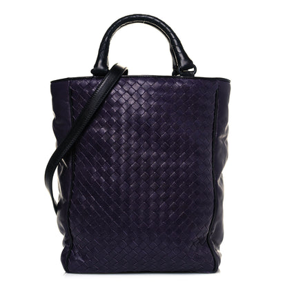 Bottega Veneta Nappa Intrecciato Tote Turbolence Black 1 of 17