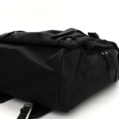Prada Tessuto Nylon Montagna Double Buckle Backpack Black 8 of 8