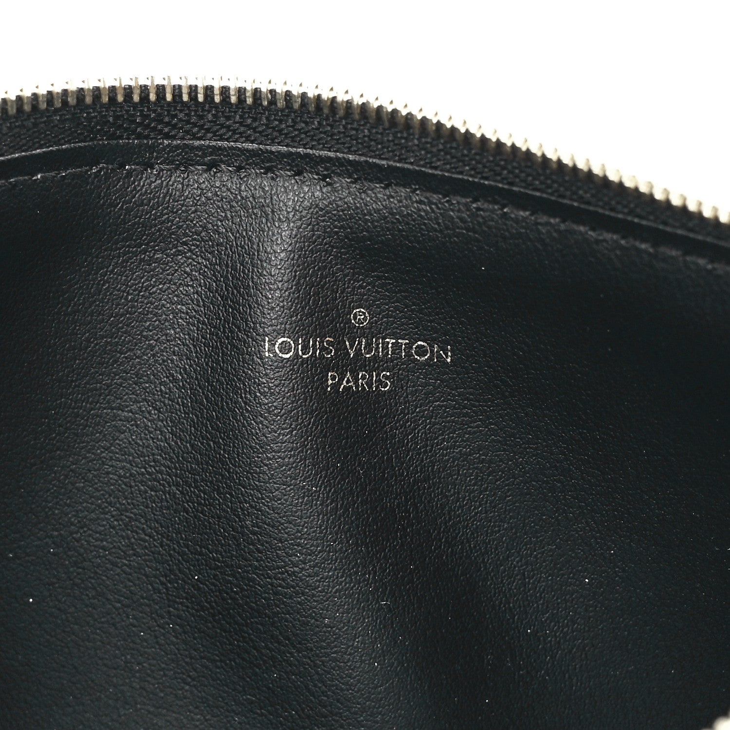 Louis Vuitton Empreinte Monogram Giant Felicie Pochette Black Beige 9 of 13