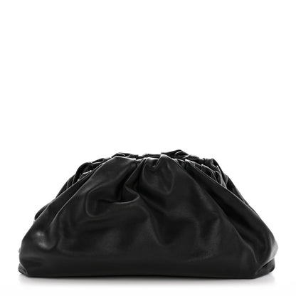 Bottega Veneta Smooth Butter Calf The Pouch Oversized Clutch Black 1 of 11