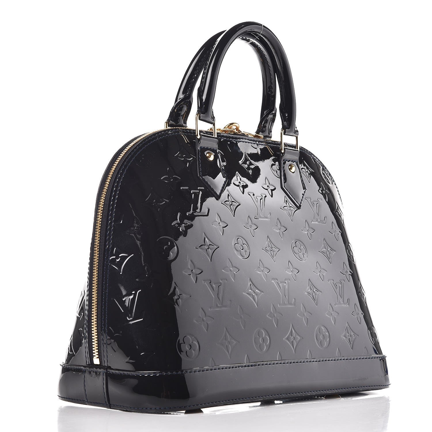 Louis Vuitton Vernis Alma PM Noir Magnetique 3 of 6