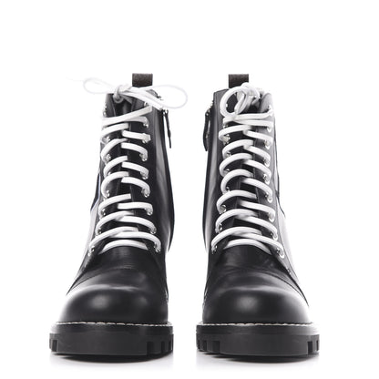 Louis Vuitton Calfskin Star Trail Ankle Boots 39 Black 2 of 10