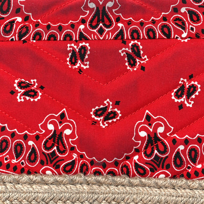 Saint Laurent Cotton Bandana Y Quilted Monogram Toy Loulou Crossbody Bag Red 12 of 12