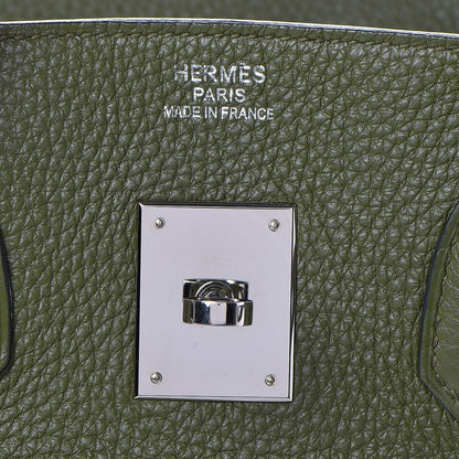 Hermes Togo Birkin 35 Vert Veronese 10 of 37