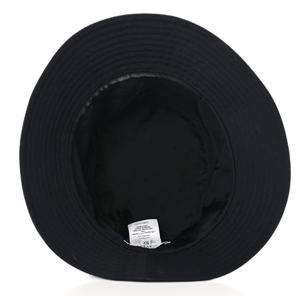 Hermes Technical Gabardine Balade Bandana Bucket Hat 57 Marine 7 of 9