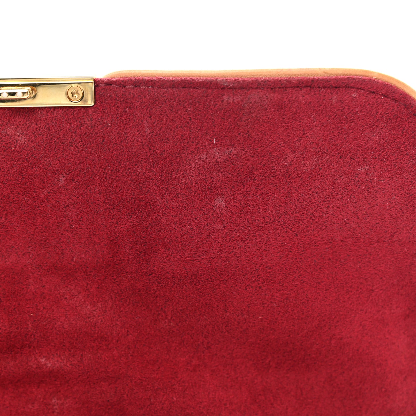 Monogram Multicolor Courtney Clutch White