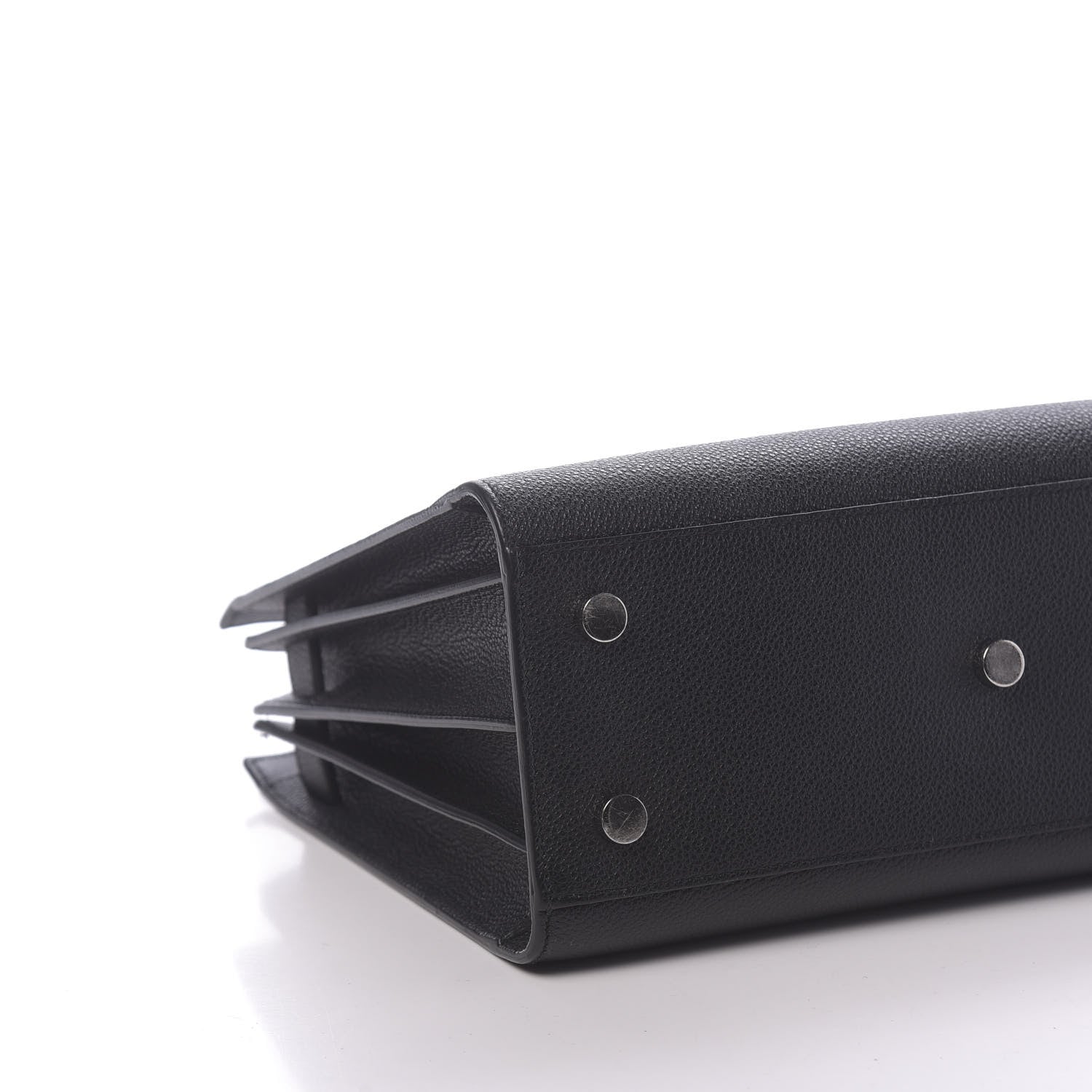 Saint Laurent Grained Calfskin Baby Sac De Jour Black 7 of 9