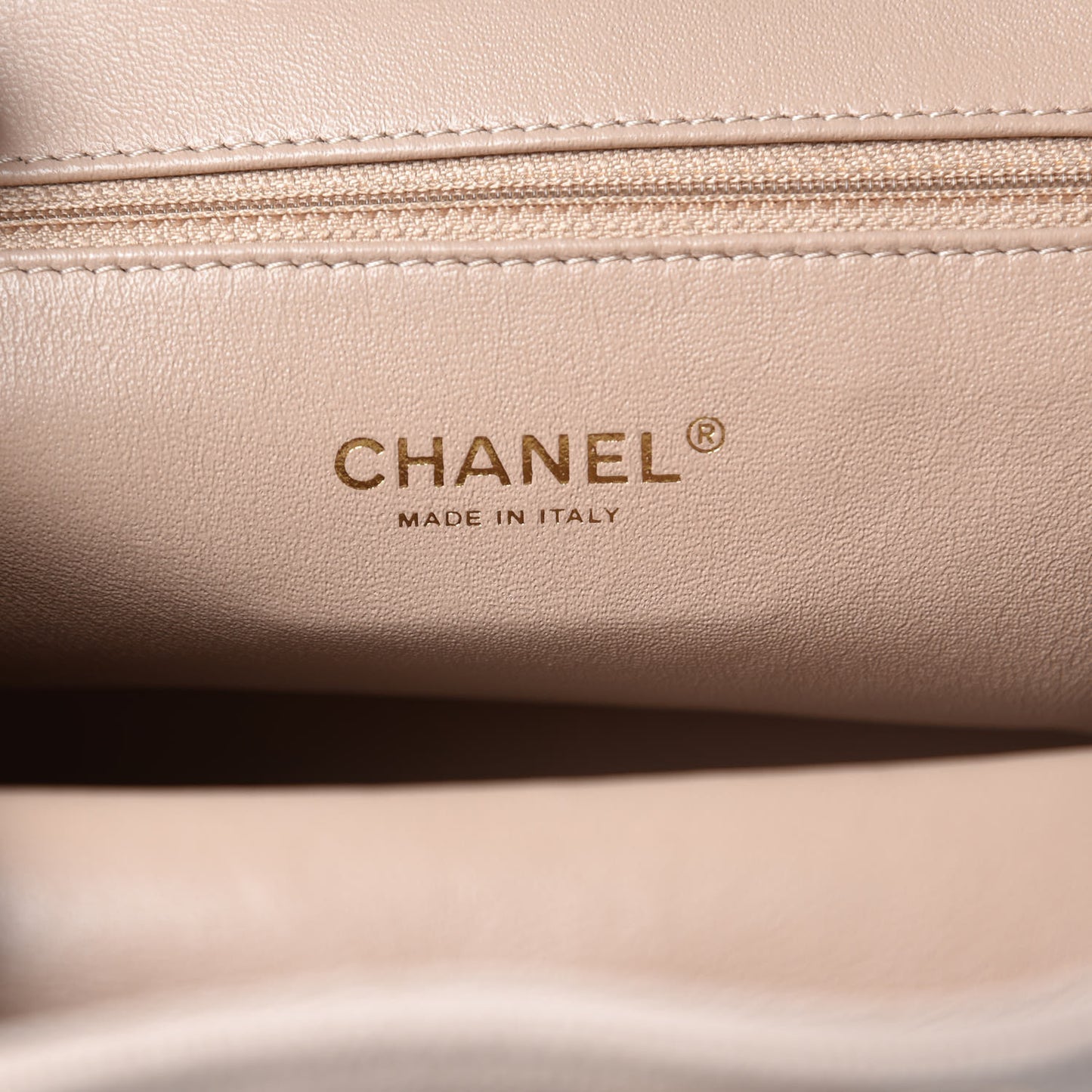 Caviar Quilted Business Affinity Backpack Beige
