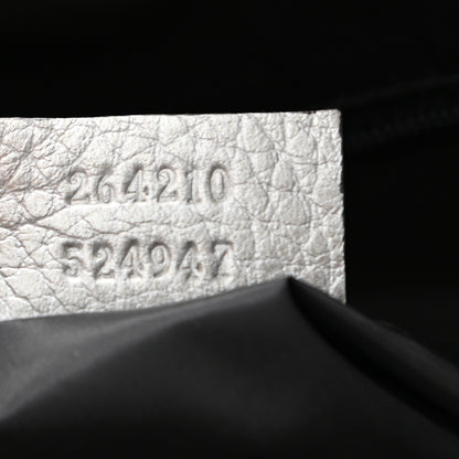 Gucci Monogram Small Boston Silver 7 of 10