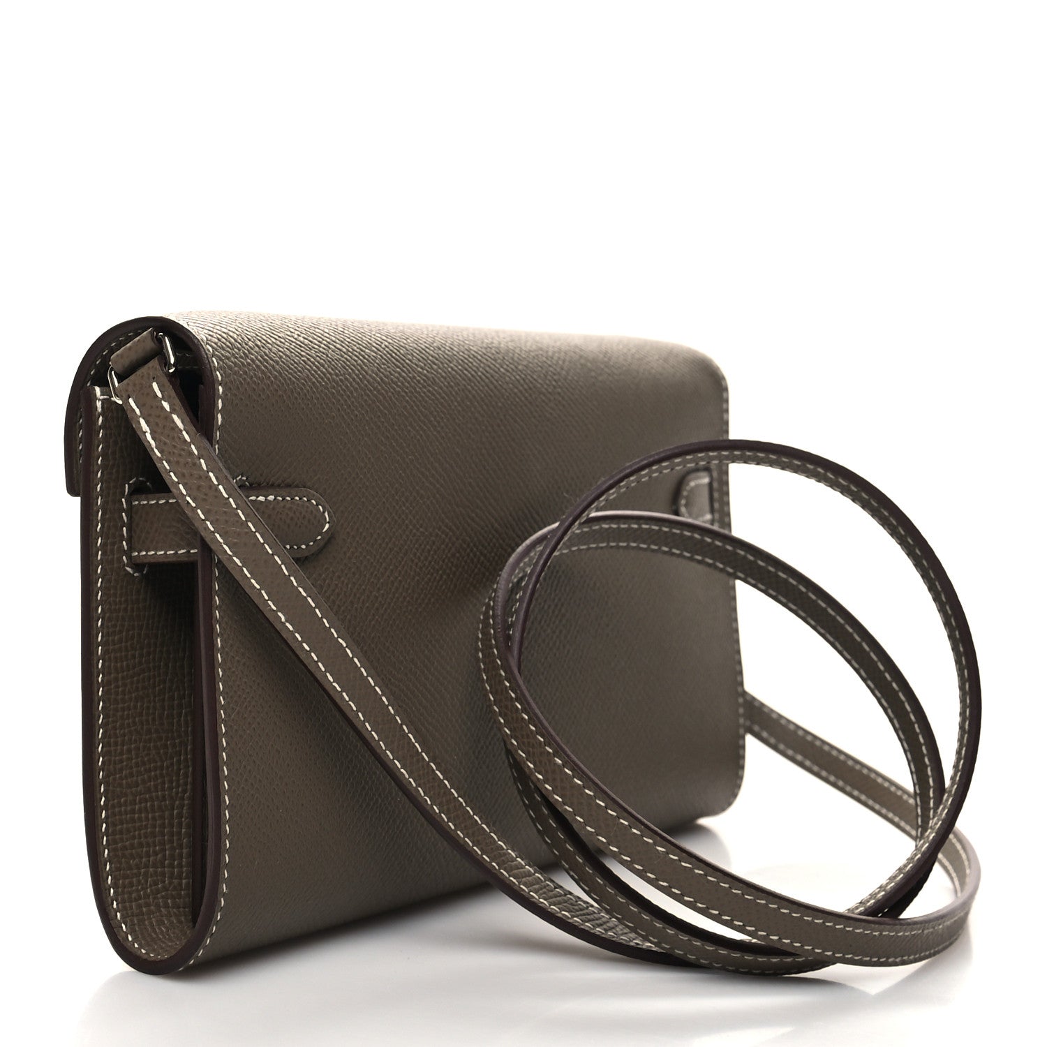 Hermes Epsom Kelly Wallet To Go Etoupe 2 of 10