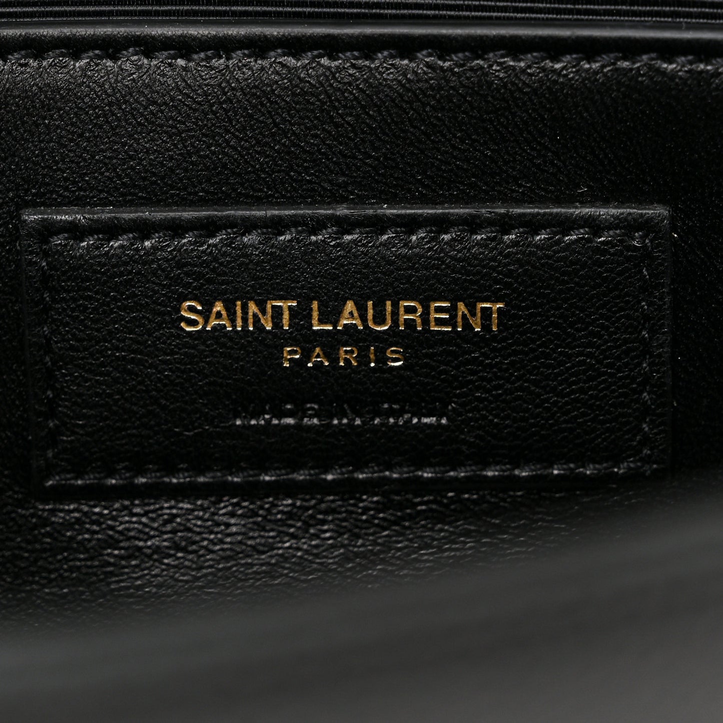 Grain De Poudre Monogram Cassandre Clutch  Black