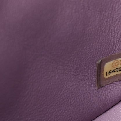 Chanel Lambskin Quilted Mini Square Flap Light Purple 7 of 9