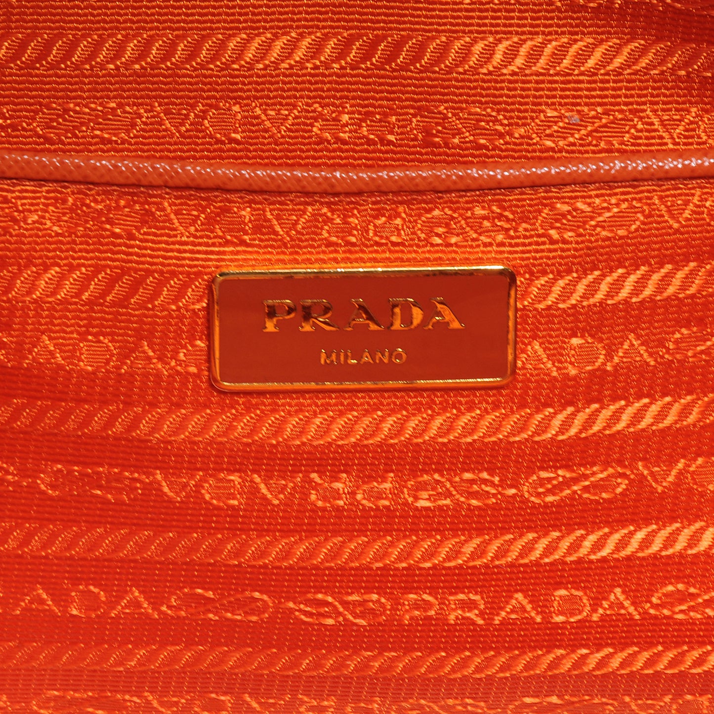 Saffiano Lux Large Tote Papaya
