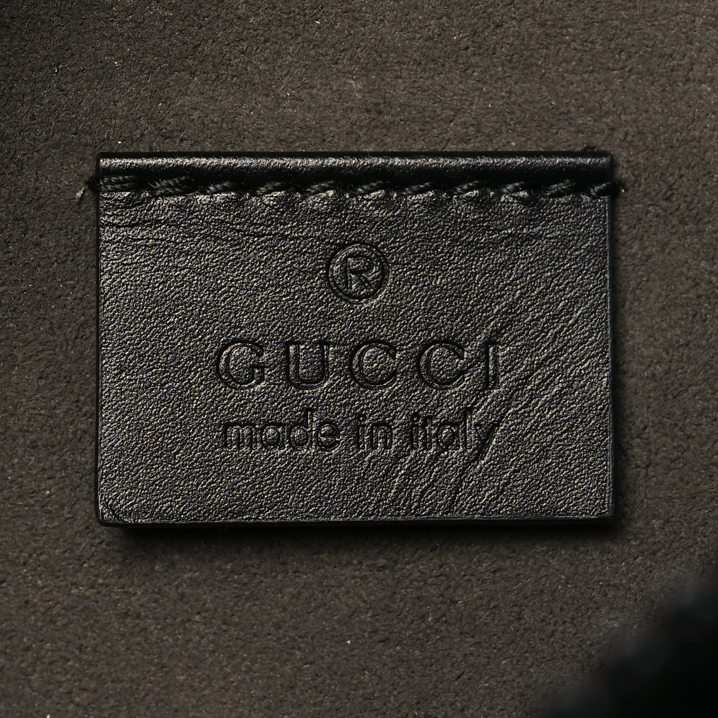 GG Supreme Monogram Belt Bag Black