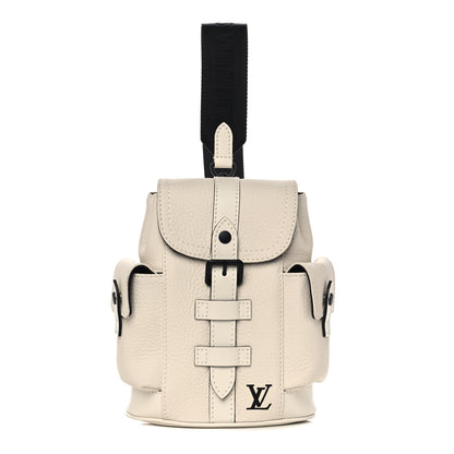 Louis Vuitton Taurillon Christopher Backpack XS White 1 of 10