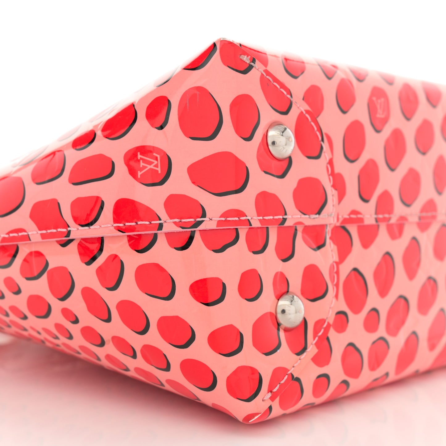 Vernis Jungle Dots Open Tote Sugar Pink Poppy