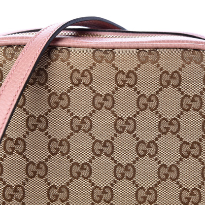 Gucci Monogram Mini Bree Messenger Bag Beige Soft Pink 10 of 10