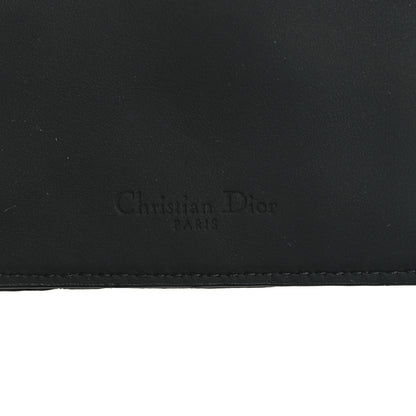 Christian Dior Ultra Matte Calfskin Lady Dior Long Wallet With Strap Black 6 of 10
