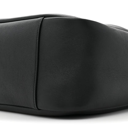 Saint Laurent Smooth Calfskin Large Le 5 A 7 Soft Hobo Black 8 of 10