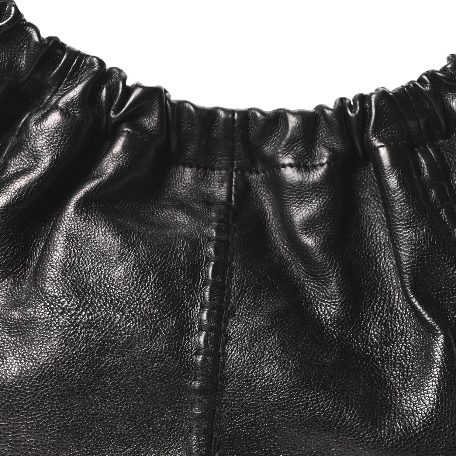 Saint Laurent Calfskin Vincennes Mombasa Hobo Black 8 of 10