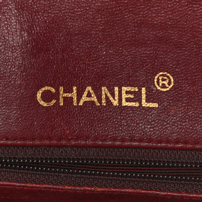 Chanel Lambskin Quilted Medium Double Flap Black 6 of 23