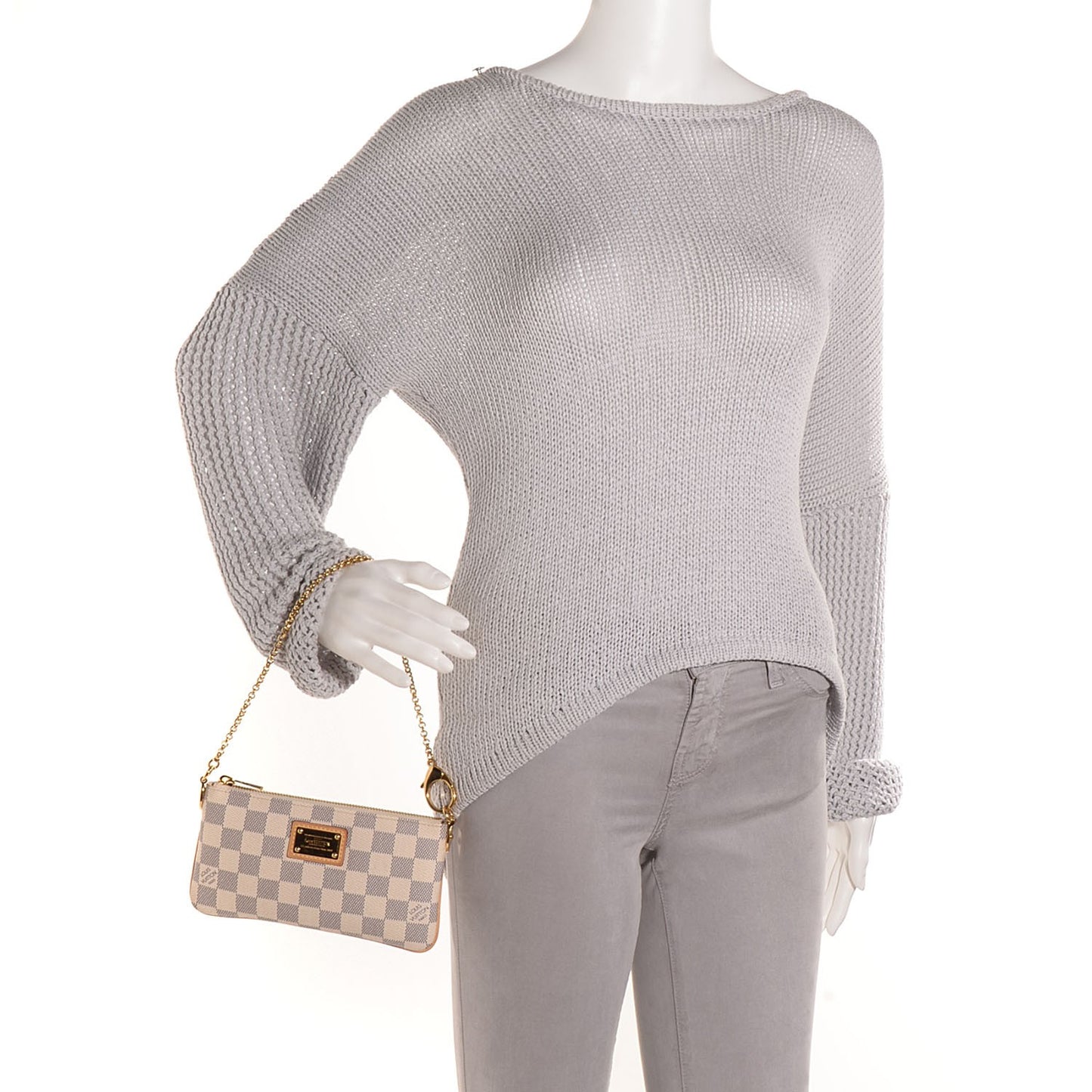 Damier Azur Pochette Milla MM