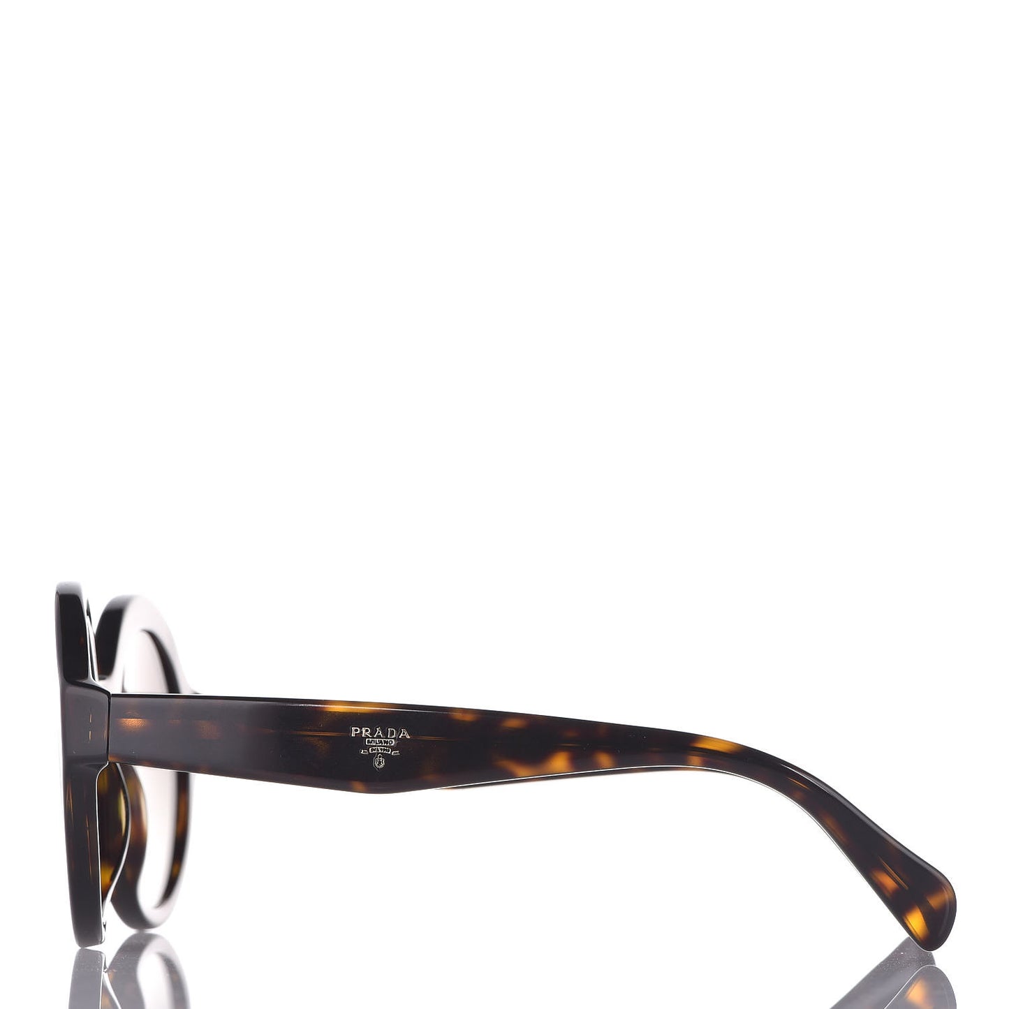 Round Sunglasses SPR 11U Tortoise Brown