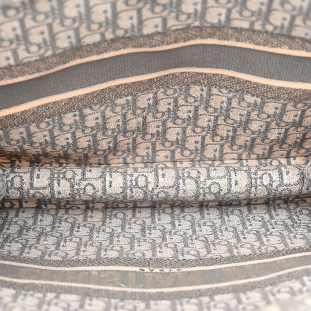 Christian Dior Oblique Large Book Tote Grey 5 of 13