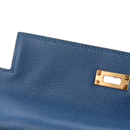 Hermes Evercolor Kelly Danse II Belt Bag Deep Bleu 9 of 13