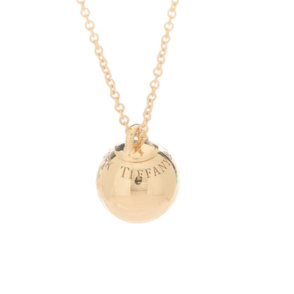 Tiffany 18K Rose Gold 12.75mm HardWear Ball Pendant Necklace 6 of 8