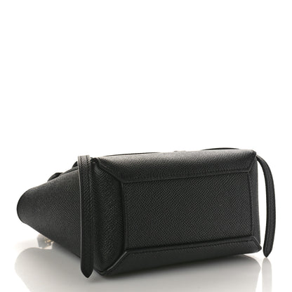 Celine Grained Calfskin Pico Belt Bag Black 4 of 8