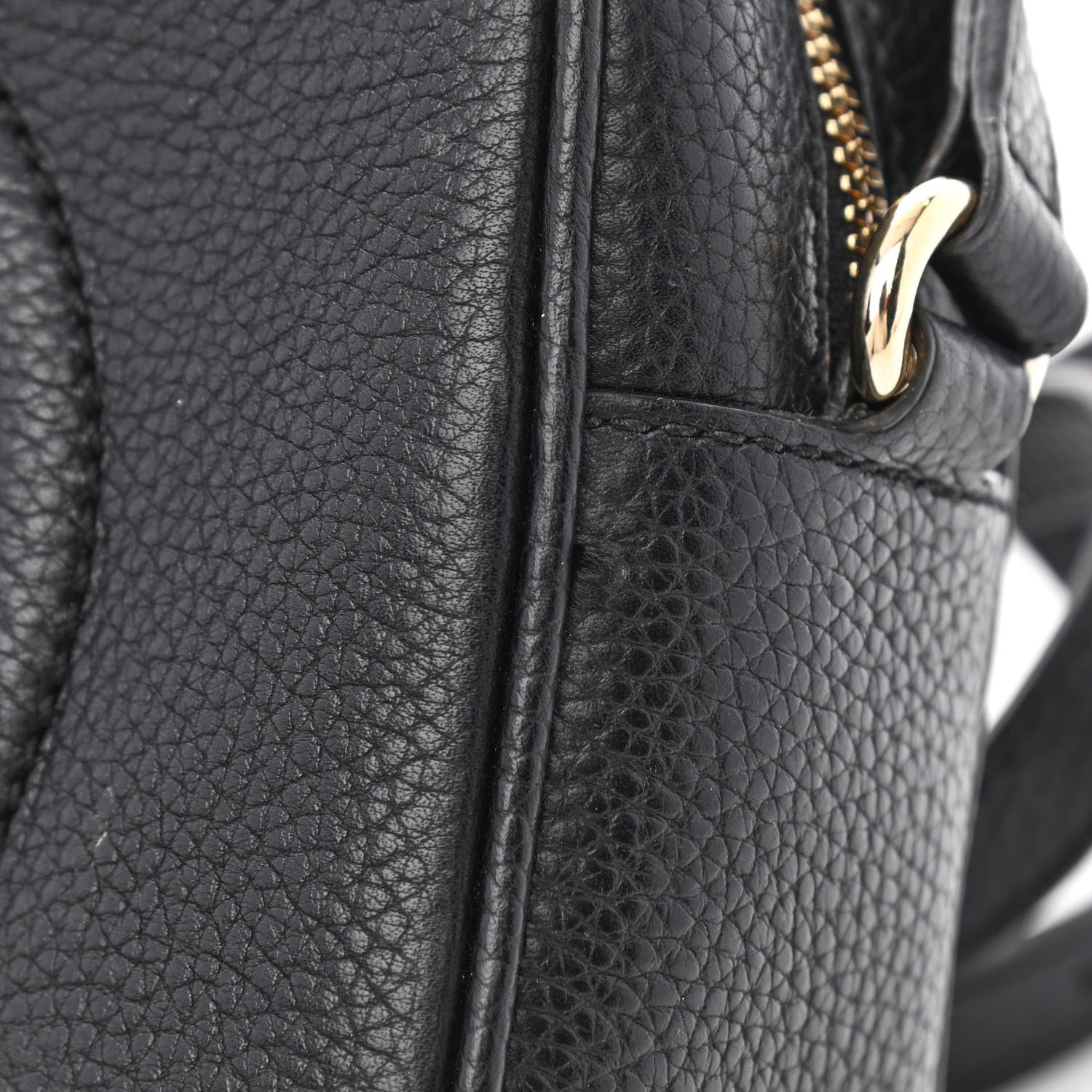 Gucci Pebbled Calfskin Small Soho Disco Bag Black 14 of 15