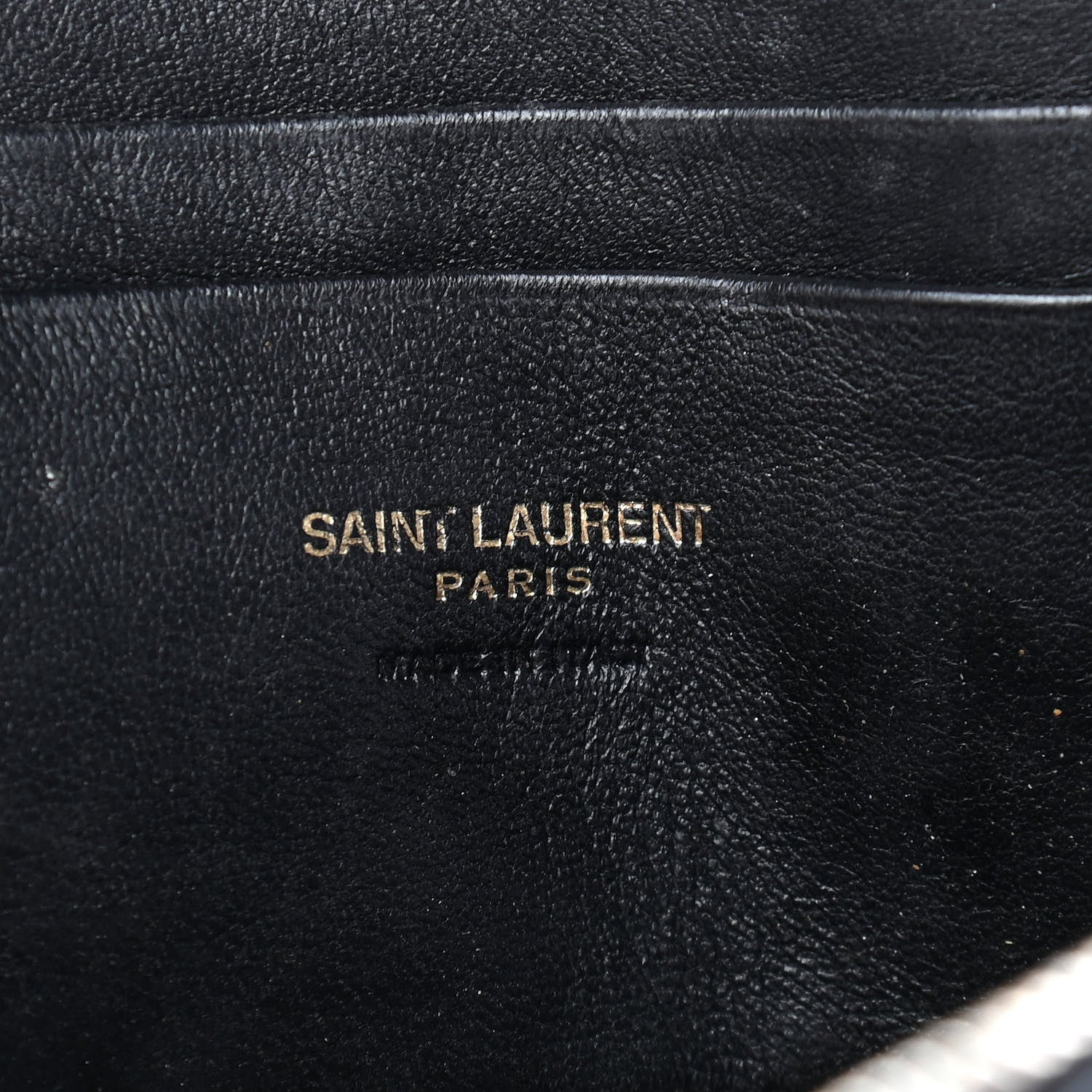 Saint Laurent Grain De Poudre Matelasse Monogram Mini Lou Camera Bag Black 6 of 10