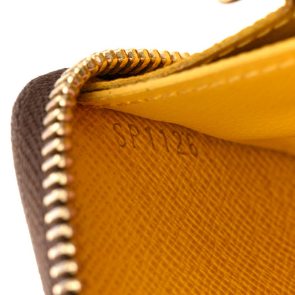 Louis Vuitton Monogram Clemence Wallet Acid Yellow 7 of 8