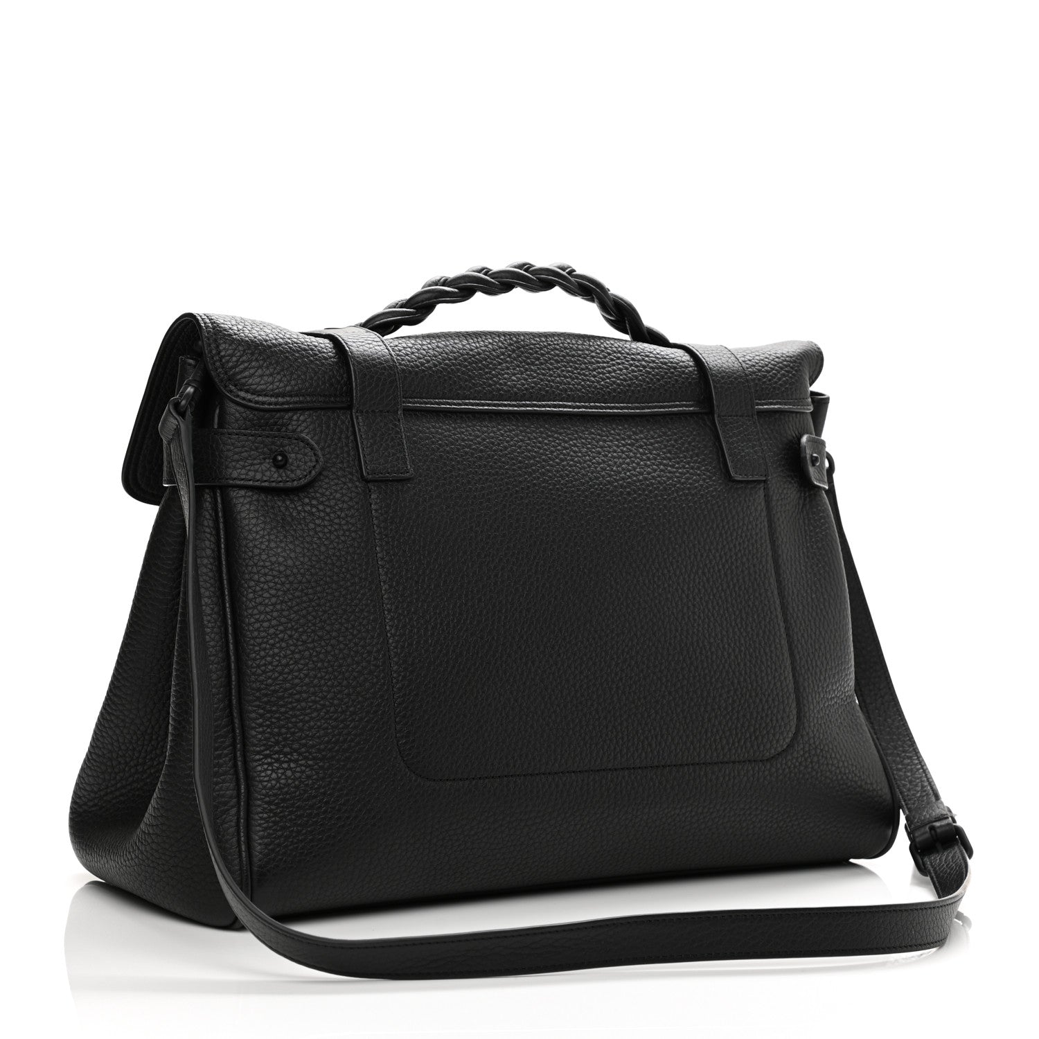 Mulberry Heavy Grain Oversized Alexa Black 3 of 9